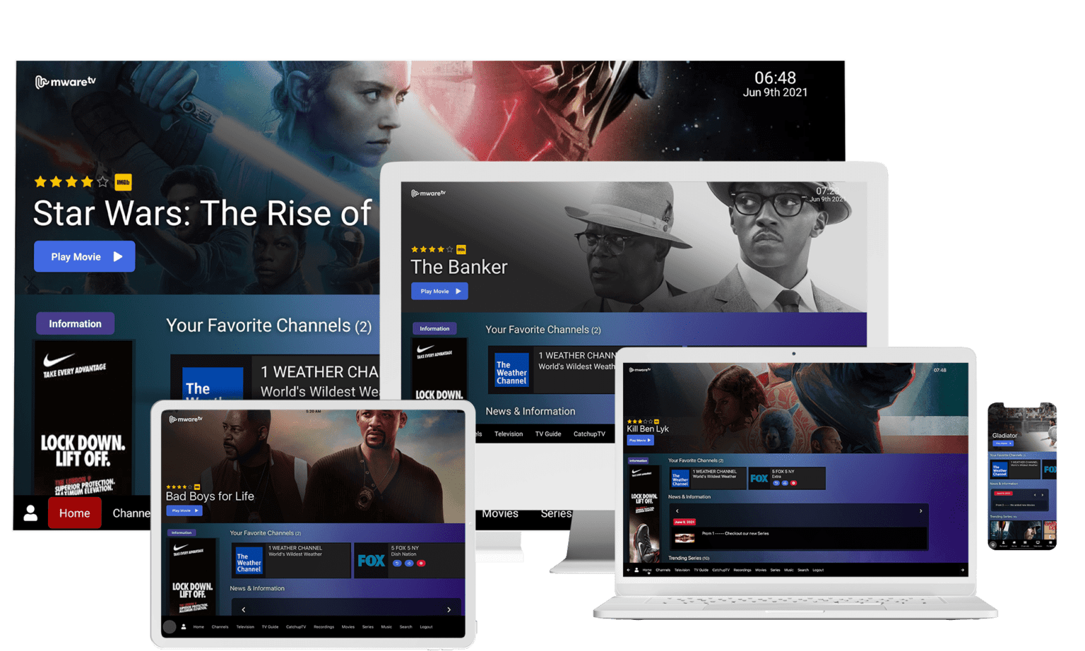 Service IPTV Filmitic - Chaines du monde entier